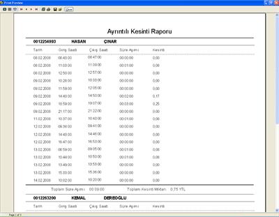 Tuvalet Takip Sistemi