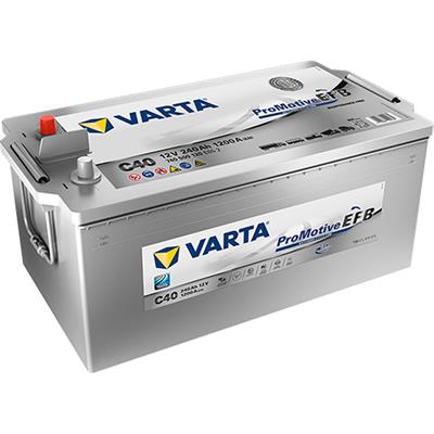 VARTA C40 VARTA PROMOTIVE EFB 12V 240AH AKU TAM KAPALI TAM BAKIMSIZ - EFB