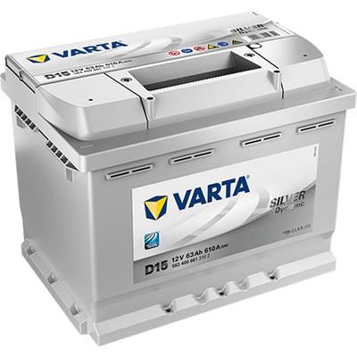 VARTA D15 SILVER DYNAMIC 12V 63AH AKU