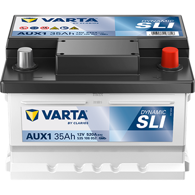 VARTA Dynamic AUX 12V 35Ah 520 A – Start-Stop ve xEV Küçük Akü