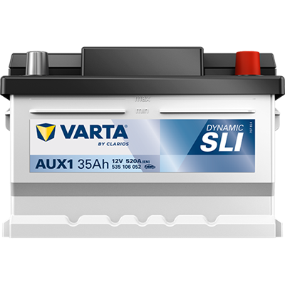 VARTA Dynamic AUX 12V 35Ah 520 A – Start-Stop ve xEV Küçük Akü