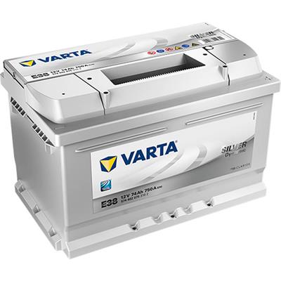 VARTA E38 SILVER DYNAMIC 12V 74AH AKU