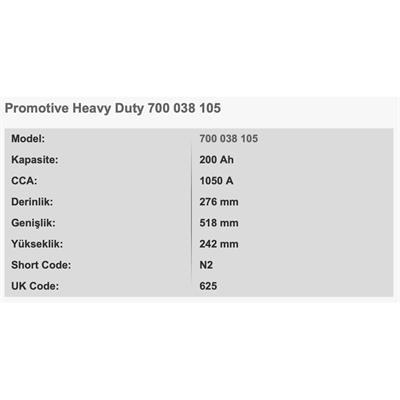 VARTA N2 BLACK PROMOTIVE 12V 200AH AKU