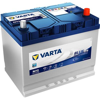 VARTA N72 BLUE DYNAMIC 12V 72AH AKU Start-Stop EFB