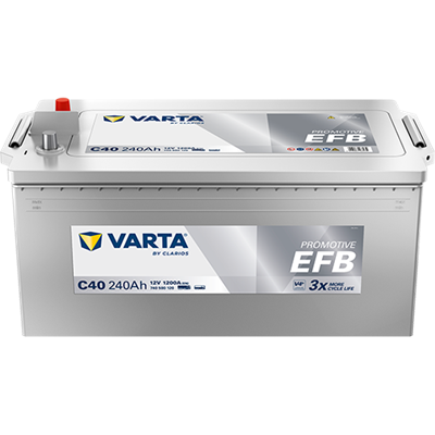 Varta Promotive C40 Start-Stop EFB 12 V 240 Ah 1200 CCA Akü