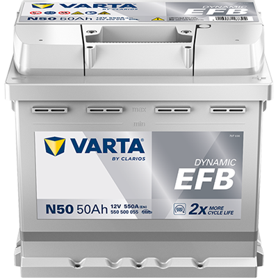 VARTA ProMotive EFB 12 V 50 Ah 550 A Start-Stop Akü