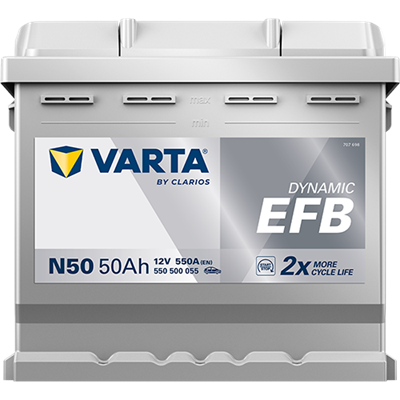 VARTA ProMotive EFB 12 V 50 Ah 550 A Start-Stop Akü