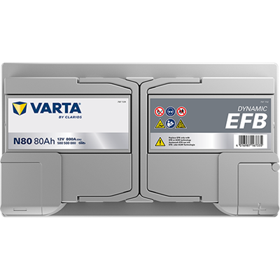VARTA ProMotive EFB 12V 80Ah 800 CCA  Start-Stop Akü