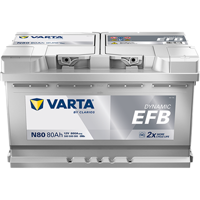 VARTA ProMotive EFB 12V 80Ah 800 CCA  Start-Stop Akü