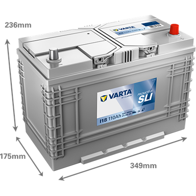 VARTA ProMotive SLI 12V 110Ah 680 A – Ağır Ticari Akü | I18