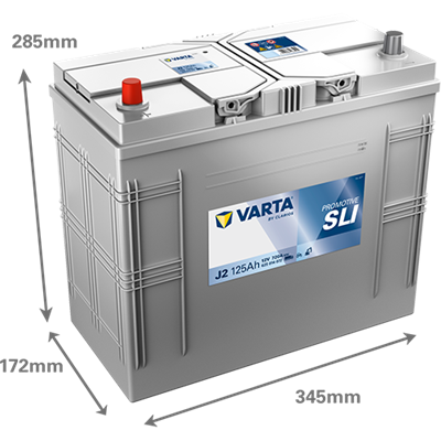 VARTA ProMotive SLI 12V 125Ah 720 A – Ağır Ticari Akü | J2