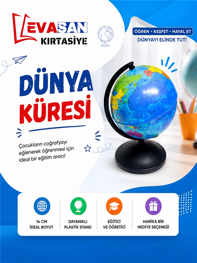 14 CM DÜNYA KÜRESİ