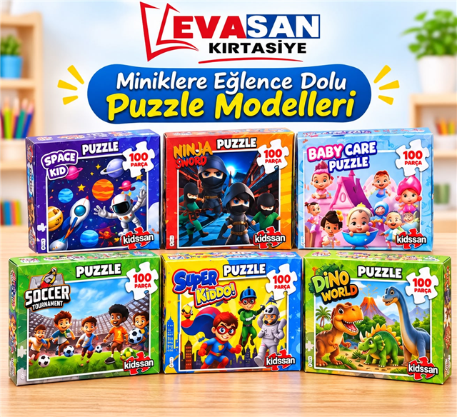 23X33 100 PARÇA ÇOCUK PUZZLE 