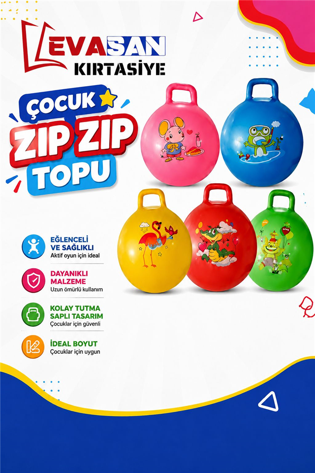 55 CM ÇOCUK ZIP ZIP TOPU