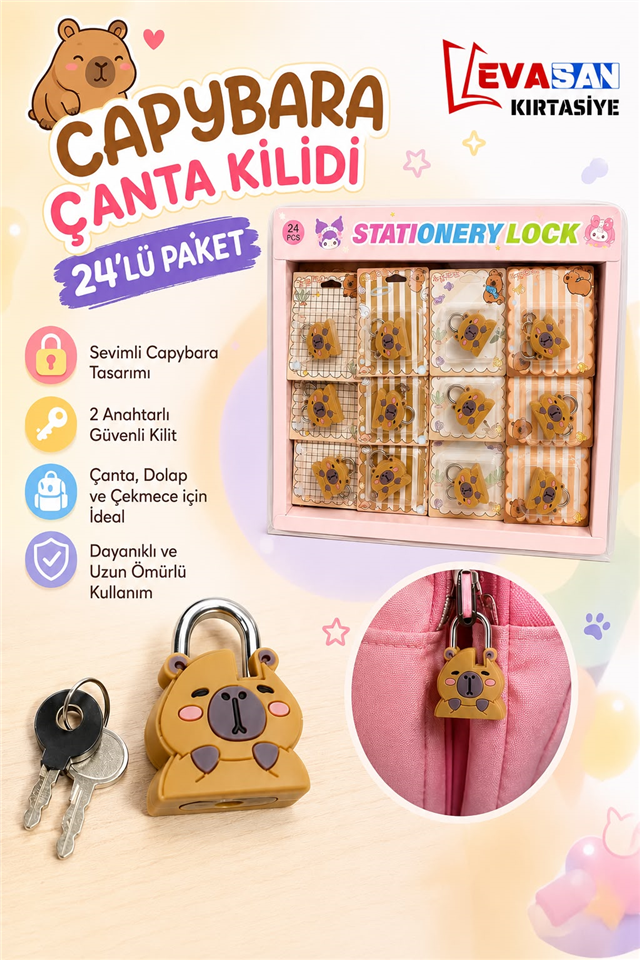 CAPY BARA 05801  KİLİT 24LÜ
