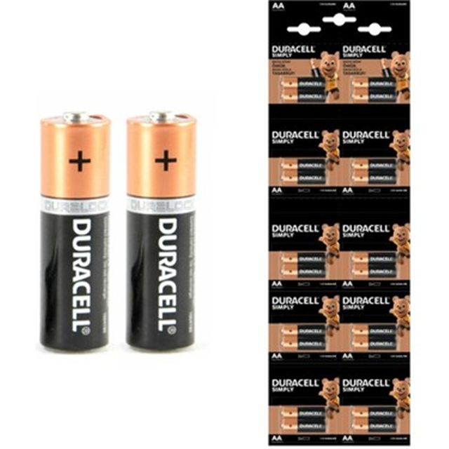 DURACELL KALIN PİL 20 Lİ KART