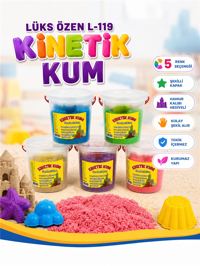 LÜKS ÖZEN L-119 KİNETİK KUM 250G