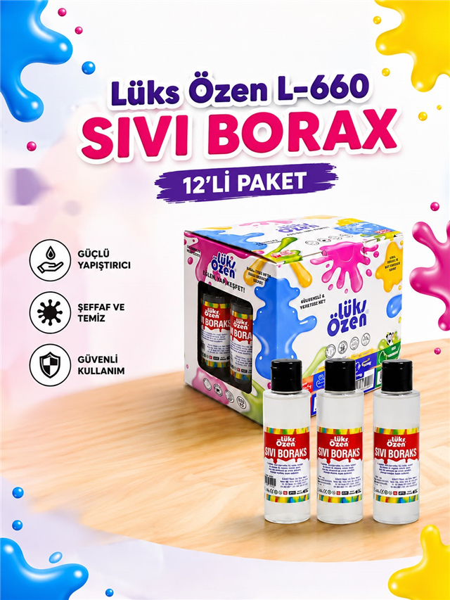 LÜKS ÖZEN  L-660 SIVI BORAX 70 ML PK:12 Lİ