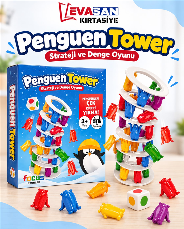 PENGUENLER KULESİ KUTU OYUNU