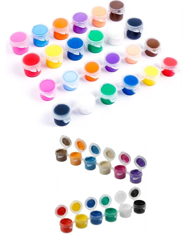 PROMOSYON 3 ML AKRİLİK BOYA 6 LI (1000-5000 ARASI)