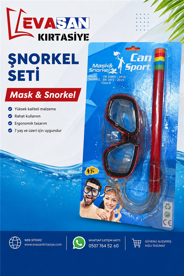 ŞNORKEL SETİ