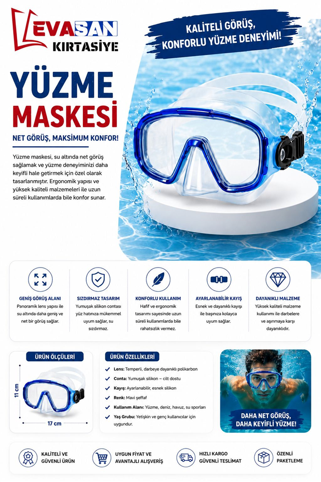 YÜZME MASKESİ 