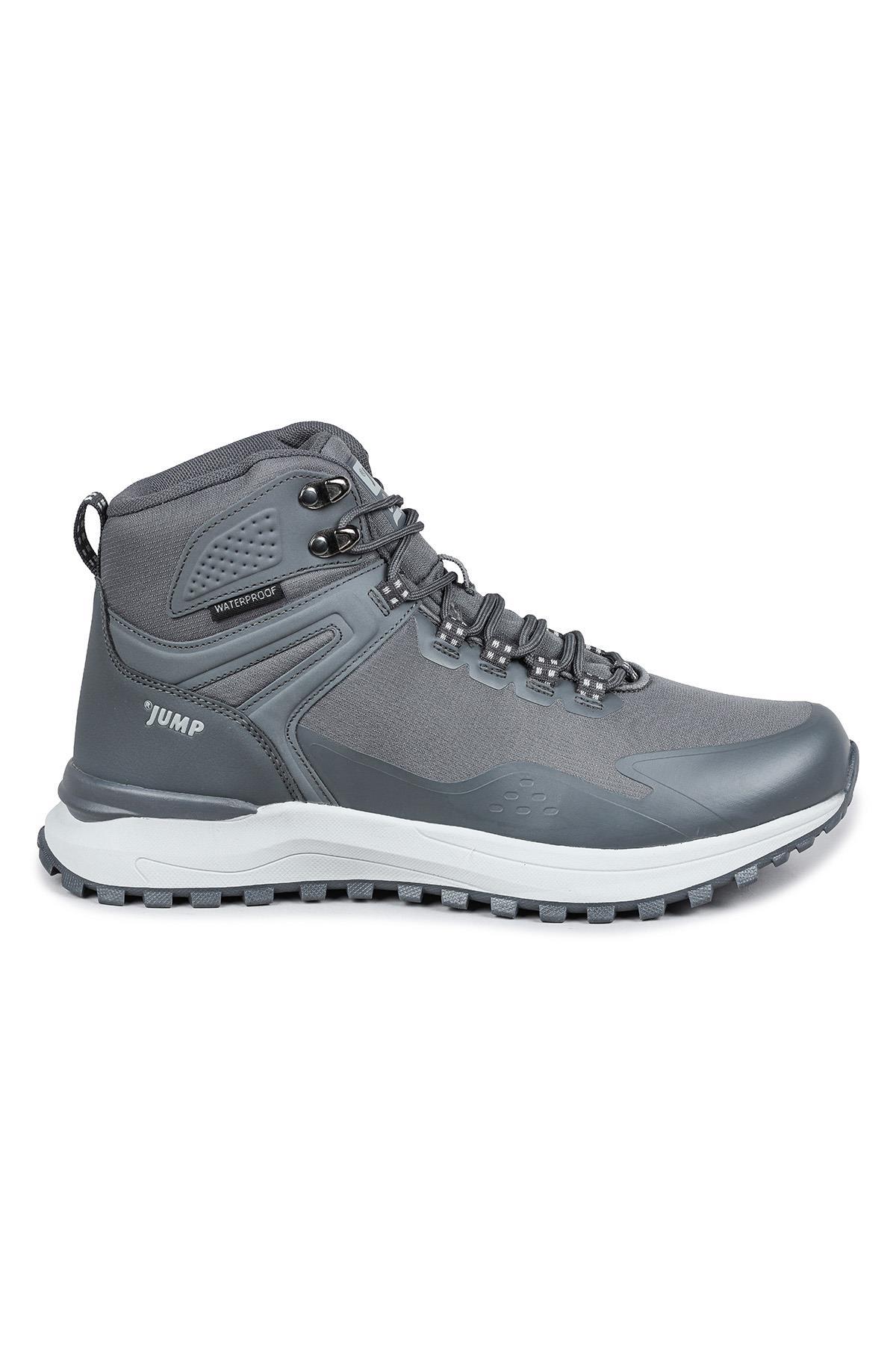 29652 Gri Erkek Su Geçirmez Outdoor Bot Spor Ayakkabı