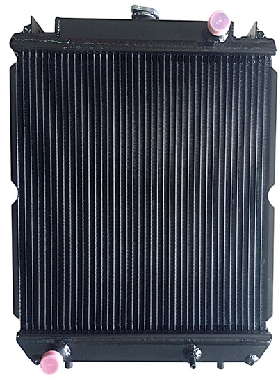 CAT 303.5 Mini Ekskavatör Su Radyatörü - Alüminyum 2 Sıra Alüminyum Kazanlı