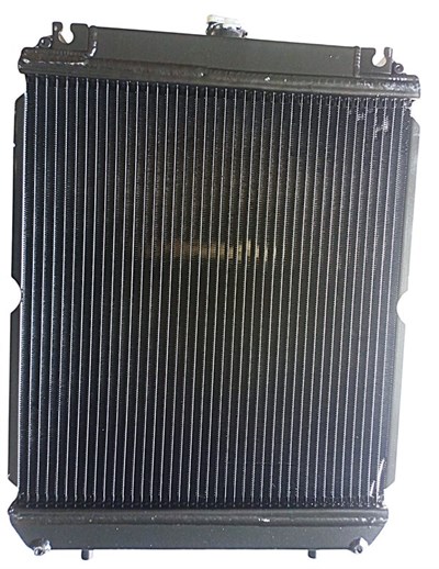 CAT 303.5 Mini Ekskavatör Su Radyatörü - Alüminyum 2 Sıra Alüminyum Kazanlı