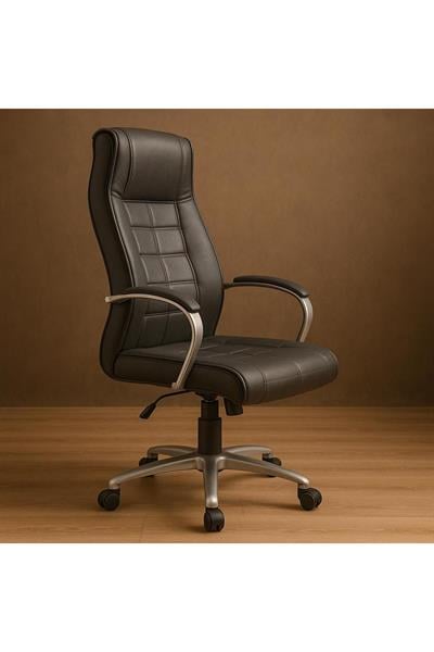 Ergonomik yüksek sırtlı rahat ofis koltuğu