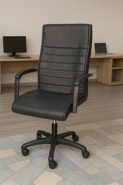 Staryo Yönetici Koltuğu – Ergonomik Bel Destekli, Ayarlanabilir Yükseklikli, Sessiz Tekerlekli