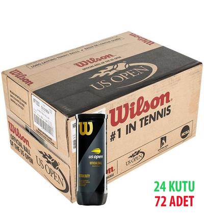 wilson us open tenis topu box 72 li 
