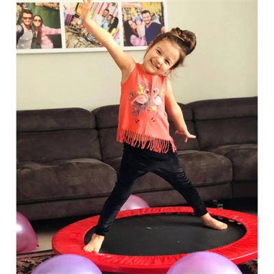 102 cm (40 inç) Kırmızı Trambolin