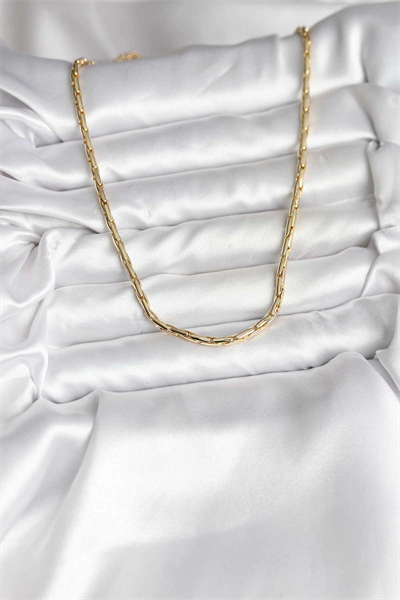 14K Gold Renk Kaplama Model CM Kadın Kolye