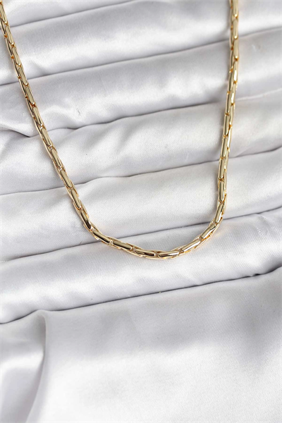 14K Gold Renk Kaplama Model CM Kadın Kolye