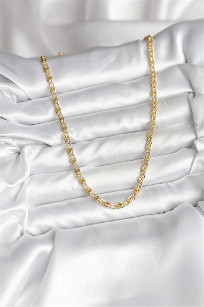 14K Gold Renk Kaplama Zincir Model CM Kadın Kolye