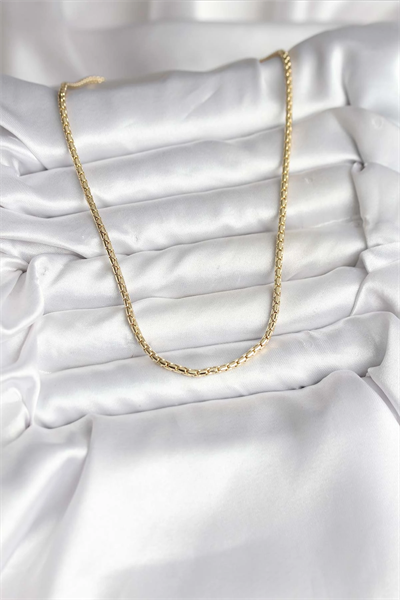 14K Gold Renk Kaplama Zincir Model CM Kadın Kolye