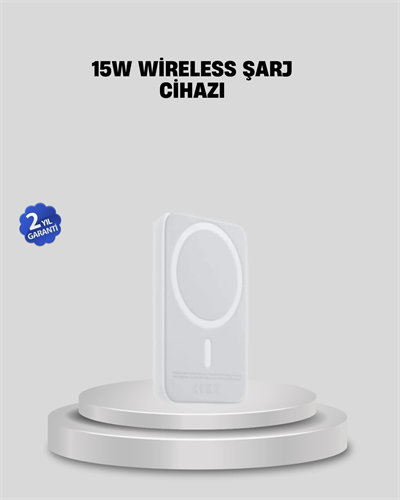 15W Araç Telefon Tutucu Kablosuz Hızlı Şarj Özellikli
