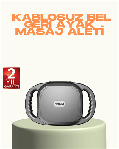 2000 mAh Şarjlı Masaj Tabancası 6 Başlık Ayarlı Güçlü Masaj Cihazı