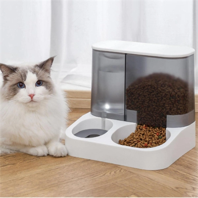 2si 1 Arada Otomatik Kedi Mama ve Su Kabı