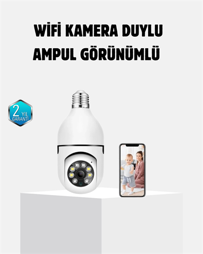 360 Derece Dönebilen Akıllı Duylu Kamera – PTZ, Uzaktan Kontrol, Hareket Algılama