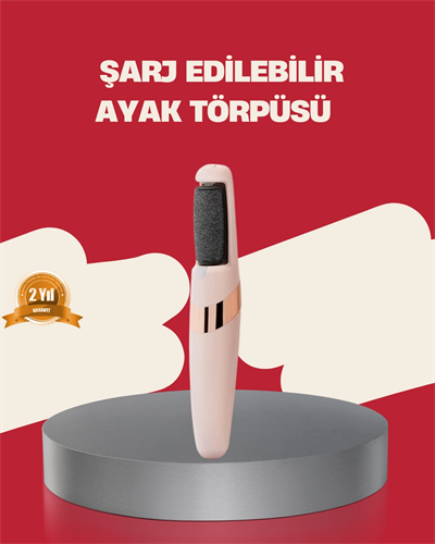 360° Etkili Elektrikli Ayak Bakım Aleti Nasır Giderici