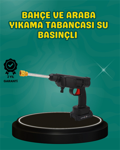 48V Şarjlı Basınçlı Yıkama Cihazı Köpük Hazneli 2025 Orijinal Model