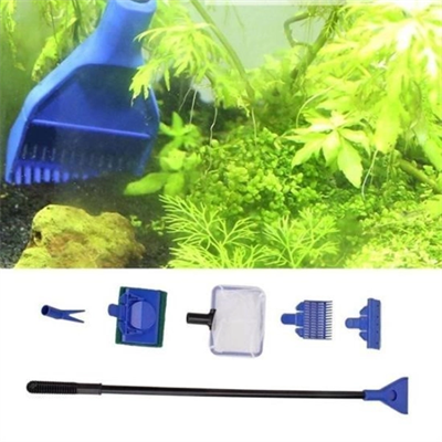 5'i 1 Arada Akvaryum Tankı Temizleme Seti
