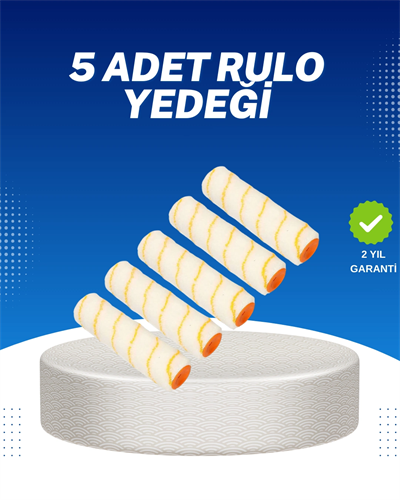 5’li Emülsiyon Boya Rulosu Duvar ve Tavan Uygulamasına Uygun