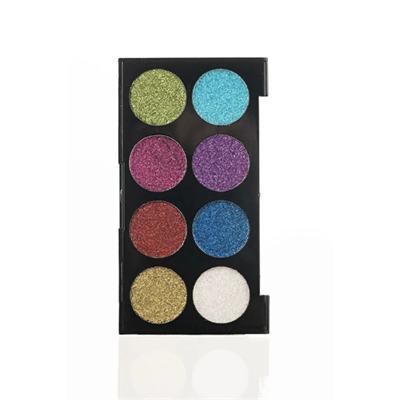 8 Renk Glitter Far Paleti - 2li Set