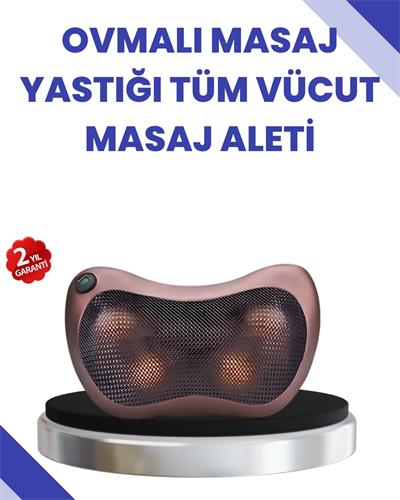 8 Toplu Derin Yoğurma Masaj Yastığı Ev ve Araç Kullanımına Uygun