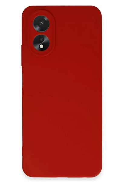 A38 Kılıf First Silikon - Kırmızı