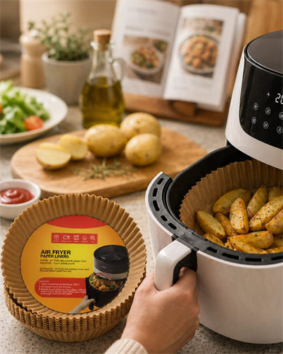 Airfryer Pişirme Kağıdı 100 Lü Yapışmaz Yağ Geçirmez Kağıt