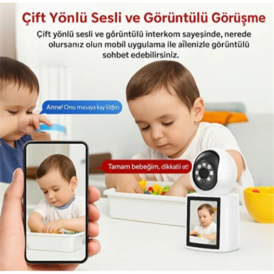 Akıllı Ev Kamerası 2.4 GHz